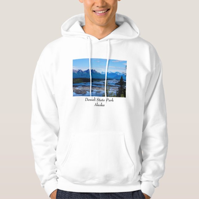 Denali-Gebirgskette Hoodie (Vorderseite)