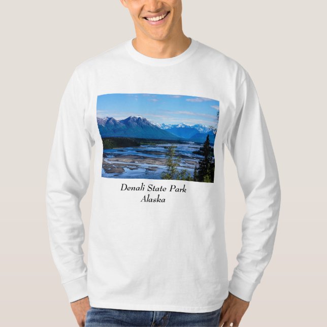 Denali-Gebirgskette T-Shirt (Vorderseite)