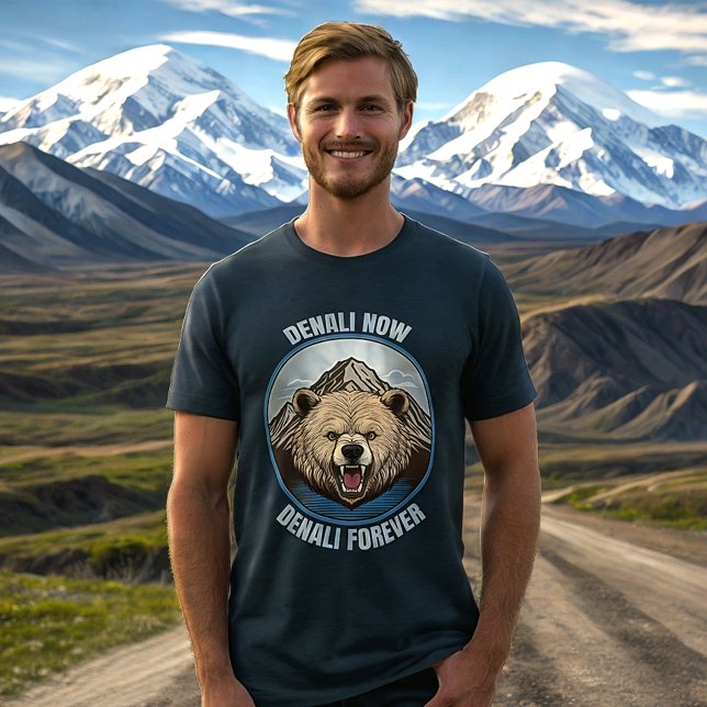 Denali jetzt, Denali Forever Tri-Blend Shirt (Von Creator hochgeladen)