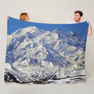 DENALI MOUNTAINS FLEECEDECKE