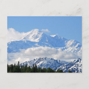 Denali/Mt McKinley Alaska Postkarte