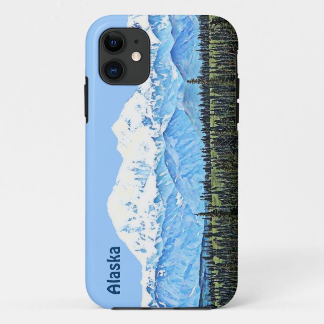 Denali (Mt. McKinley) Case-Mate iPhone Hülle (Rückseite)