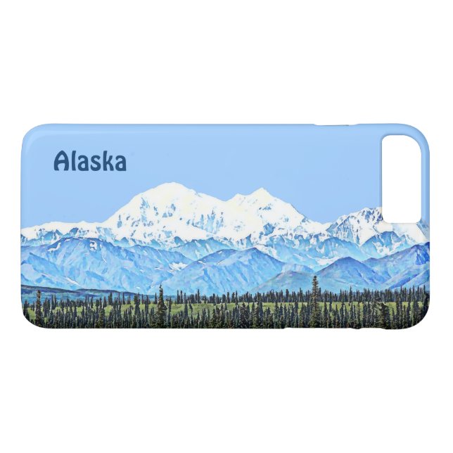 Denali (Mt. McKinley) Case-Mate iPhone Hülle (Rückseite (Horizontal))
