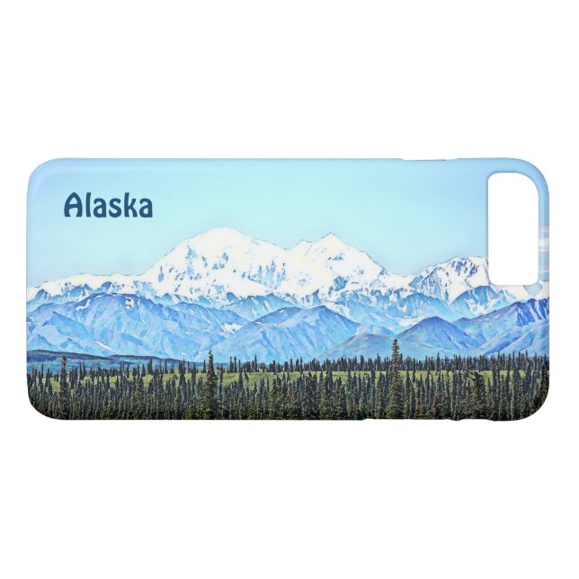 Denali (Mt. McKinley) Case-Mate iPhone Hülle (Rückseite (Horizontal))