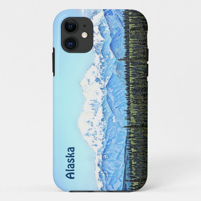 Denali (Mt. McKinley) Case-Mate iPhone Hülle (Rückseite)