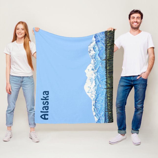 Denali (Mt. McKinley) Fleecedecke (Beispiel)