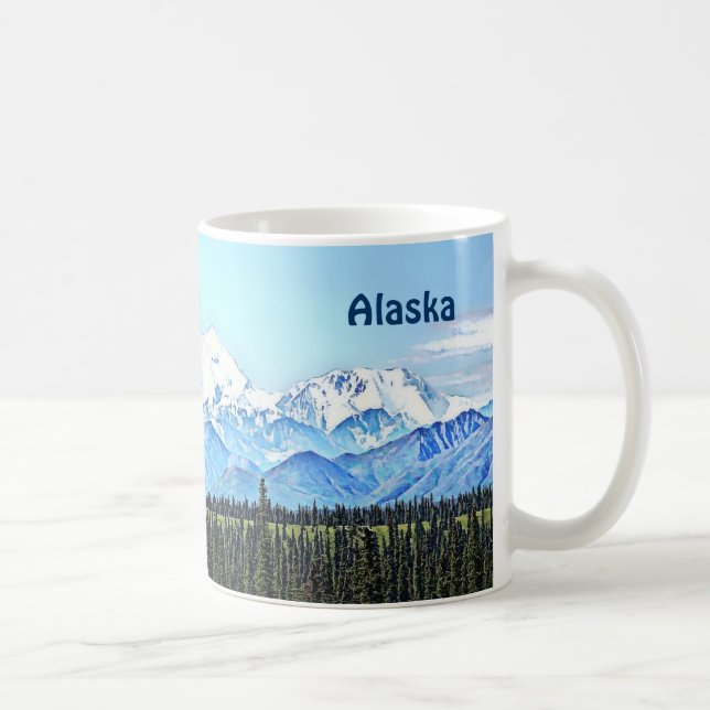Denali (Mt. McKinley) Kaffeetasse (Rechts)