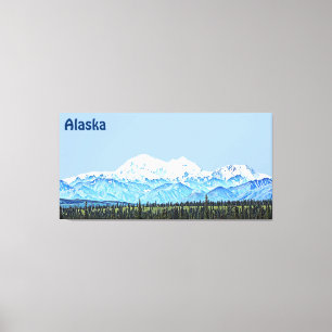 Denali (Mt. McKinley) Leinwanddruck