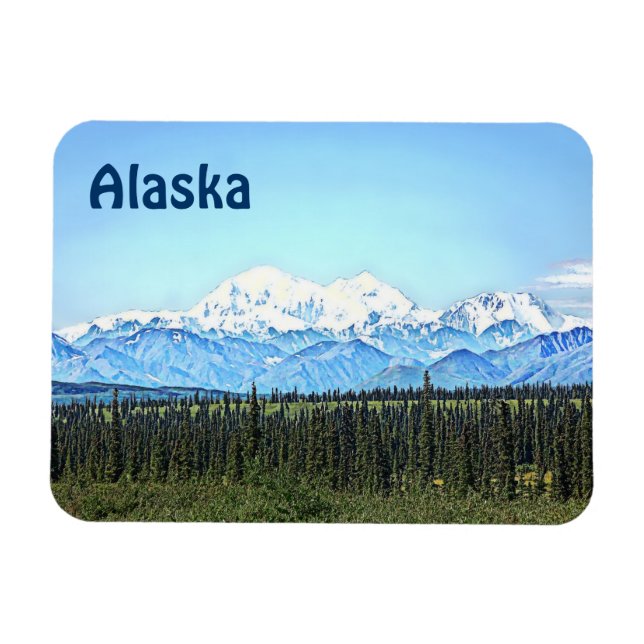 Denali (Mt. McKinley) Magnet (Horizontal)