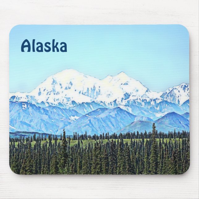 Denali (Mt. McKinley) Mousepad (Vorne)