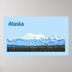 Denali (Mt. McKinley) Poster