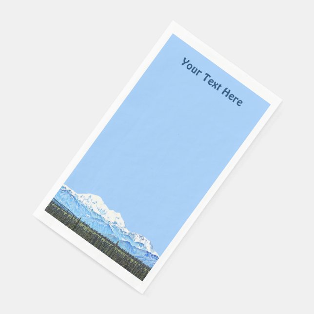 Denali (Mt. McKinley) Serviette (Ecke)