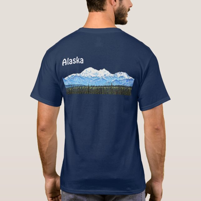 Denali (Mt. McKinley) T-Shirt (Rückseite)
