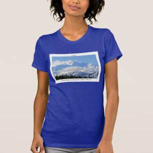 Denali/Mtns nennen-J Muir/mit Grenze T-Shirt