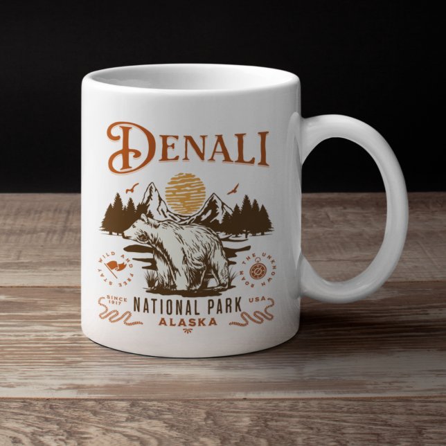 Denali National Park Alaska Kaffeetasse (Von Creator hochgeladen)