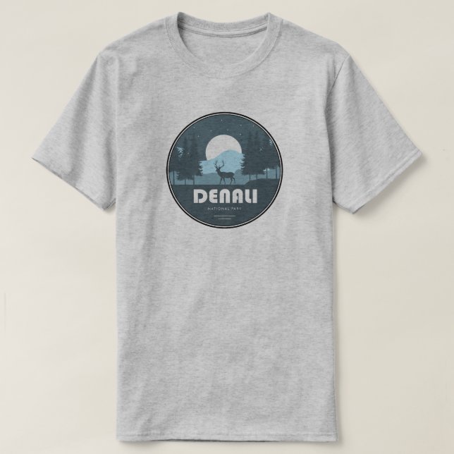 Denali National Park Deer T-Shirt (Design vorne)