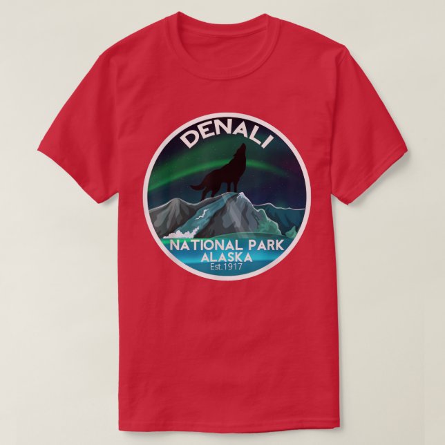 Denali National Park  T-Shirt (Design vorne)