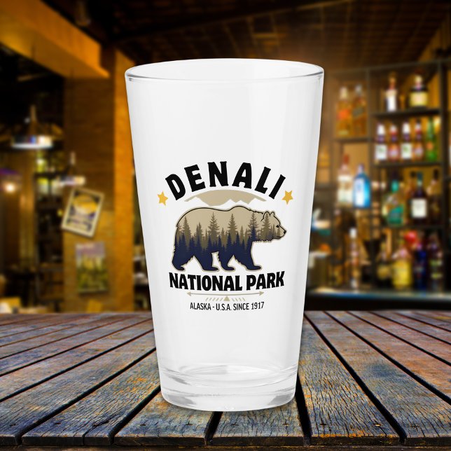 Denali National Park: Untamed Alaskan Forests Glas (Von Creator hochgeladen)