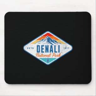 Denali-Nationalpark Alaska Berge Familienreise  Mousepad
