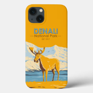Denali Nationalpark Alaska Moose Vintag Case-Mate iPhone Hülle