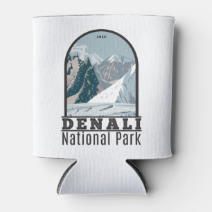 Denali-Nationalpark Alaska Mount Hunter Vintage Dosenkühler