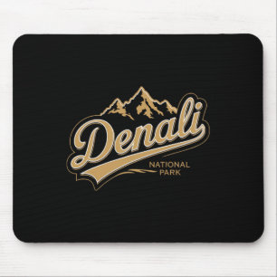 Denali Nationalpark Alaska Souvenir Bergcamp Mousepad