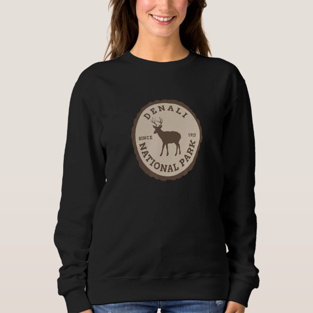 Denali-Nationalpark Alaska Sweatshirt (Vorderseite)