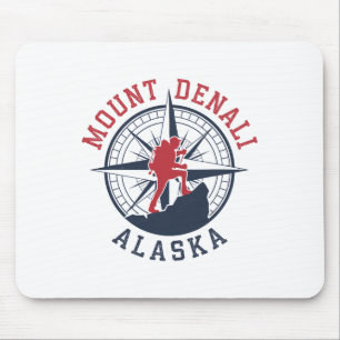 Denali Nationalpark Alaska Wandern Camping Reisen Mousepad