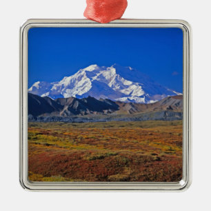 Denali-Nationalpark, Mt. McKinley, Alaska. Ornament Aus Metall
