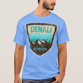 Denali Nationalpark Retro Vintag Sticker Classic T-Shirt