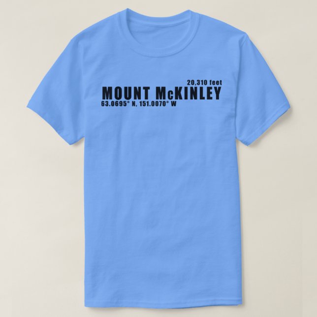 Denali North Americas Crown Jewel TShirt (Design vorne)