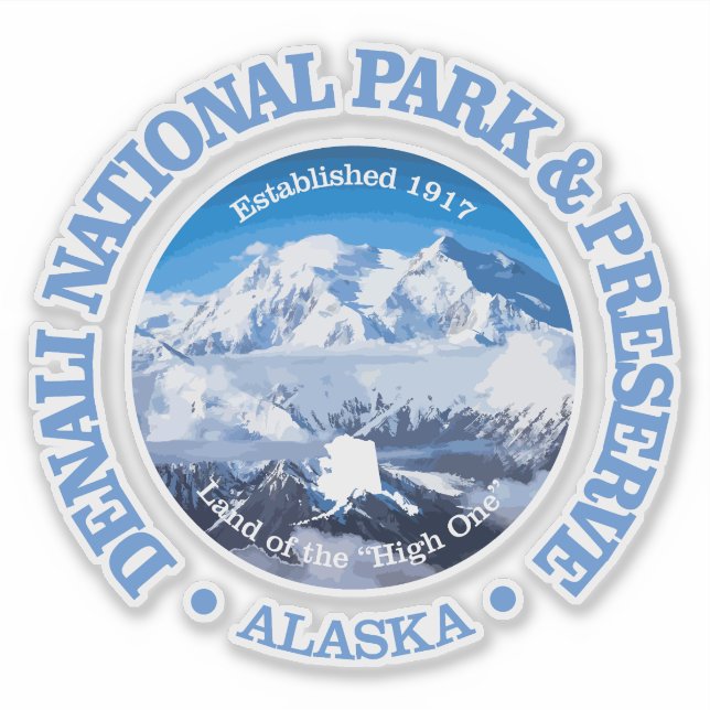 Denali NP2 Aufkleber (Vorderseite)