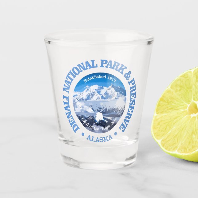 Denali NP2 Schnapsglas (Vorderseite)
