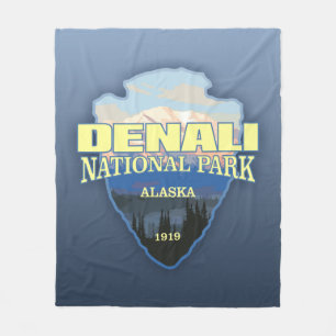 Denali NP (arrowhead) Fleecedecke