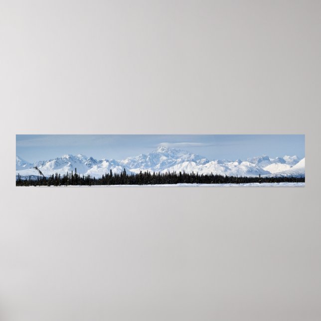 Denali Range Poster (Vorne)