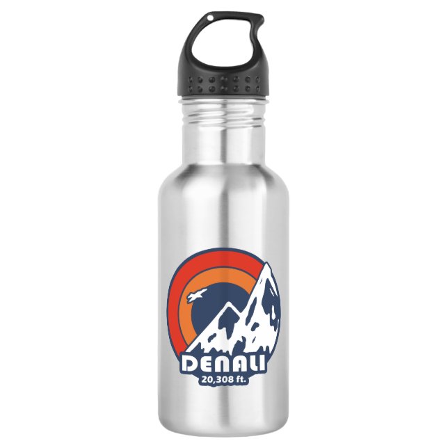 Denali Sun Eagle Edelstahlflasche (Vorderseite)