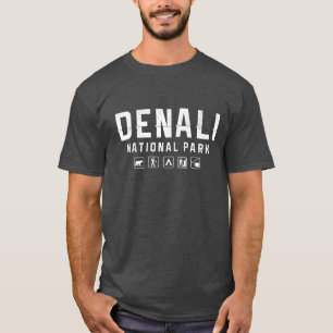 Denali T-Shirt Nationalparks (Alaska) - Dunkelheit