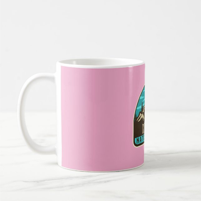 Denali - Vintager � Geist des Abenteuers Kaffeetasse (Links)