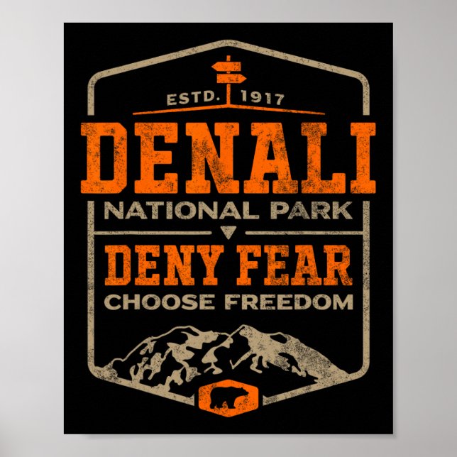 Denali widersteht  poster (Vorne)
