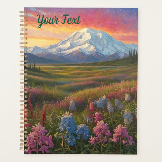 Denali Wildblumen Planer (Vorderseite)