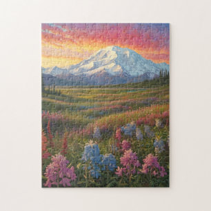 Denali Wildblumen Puzzle