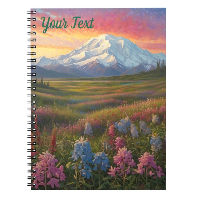 Denali Wildflowers Notizblock (Vorderseite)