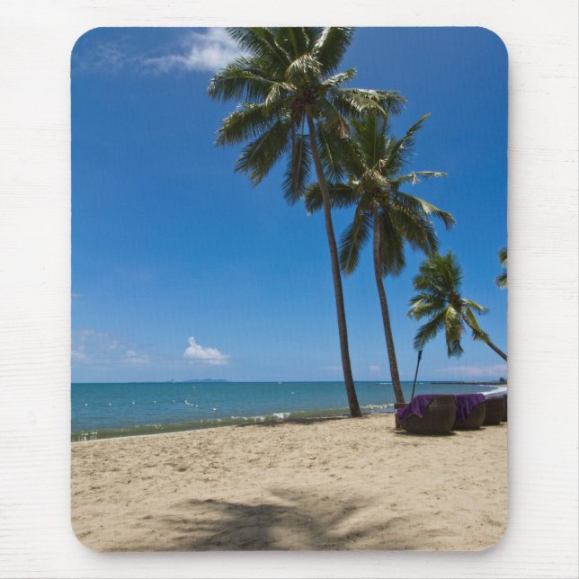 Denarau Insel-Strand, Fidschi Mousepad (Vorne)
