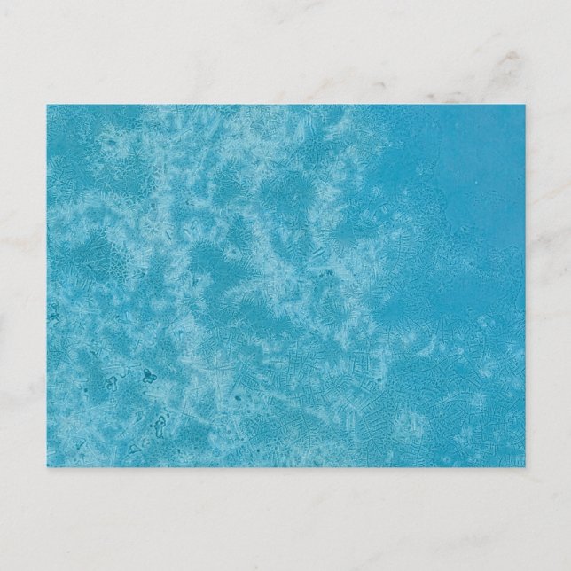 Dendritische Kristalle - 1 Postkarte (Vorderseite)