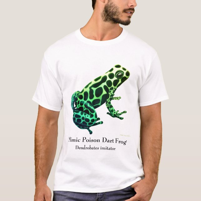 Dendrobates Nachahmer-Gift-Frosch-T - Shirt (Vorderseite)