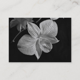 Dendrobium-Orchideen-Blüte ATC-Karte Visitenkarte