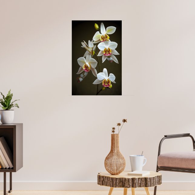Dendroium-Orchideen Poster (Wohnzimmer 3)