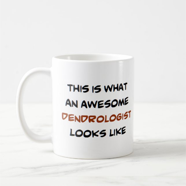 Dendrologe, phantastisch kaffeetasse (Links)