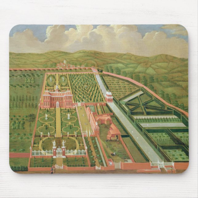 Denham Platz, Buckinghamshire, c.1695 (Öl auf canv Mousepad (Vorne)