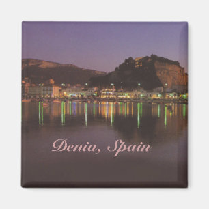 Denia Spain Reisen Foto Souvenir Kühlschrankmagnet Magnet
